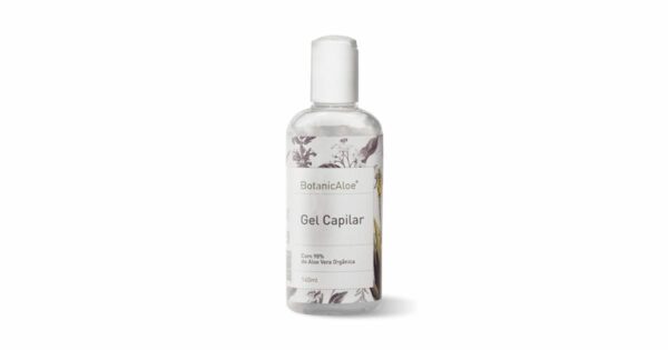 Gel de cabelo tratamento capilar com babosa aloe vera orgânica - BotanicAloe - Mundo Aloe
